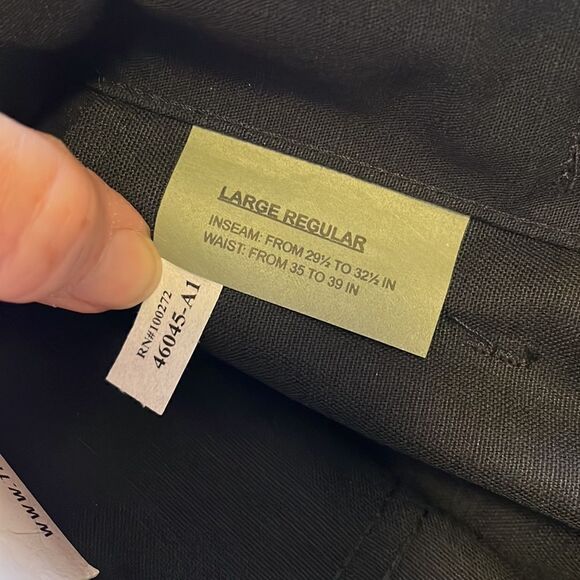 NEW WITH TAGS MEN’S LARGE REGULAR TRU-SPEC TACTICAL BLACK CARGO PANTS - Picture 9 of 10